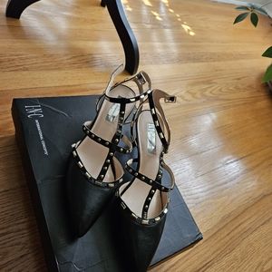 Inc. Beautiful studded black heels